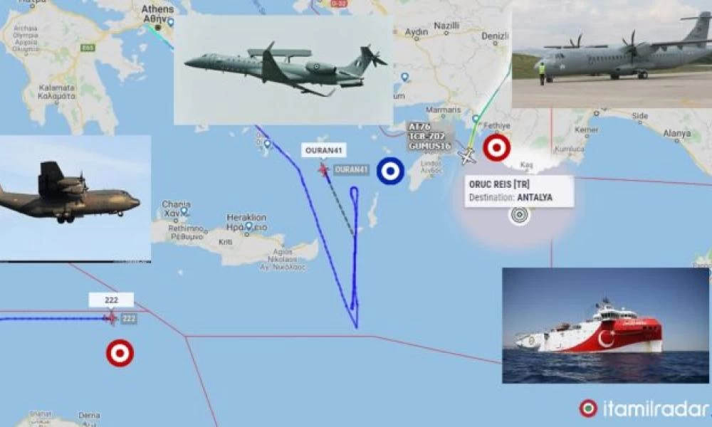 Στρατιωτική κινητικότητα στην Α. Μεσόγειο: Ελληνικό Embraer επιτηρεί την Κάρπαθο